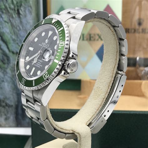 flat four rolex mark 1|rolex kermit fat 4.